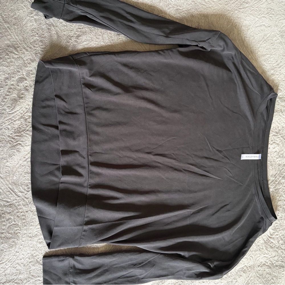 Fabletics Charcoal Long Sleeve Top